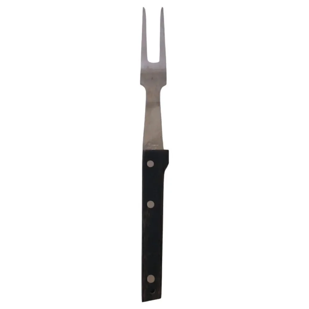 Vernco Meat Fork Carving Hi Cv Stainless Steel Japan Hand Honed Black Angus Mcm.